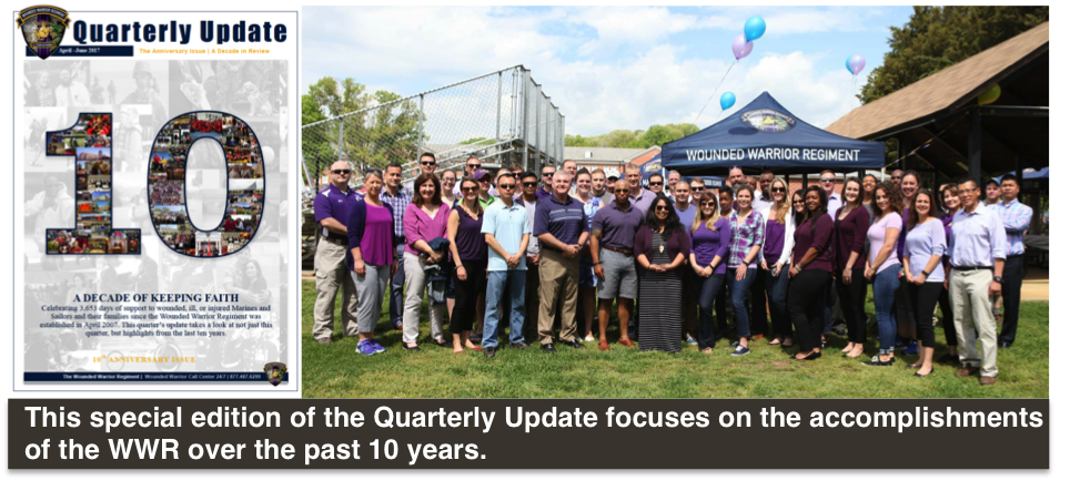 Wounded Warrior Regiment Publications And Resources 17 Wwr Quarterly Updates